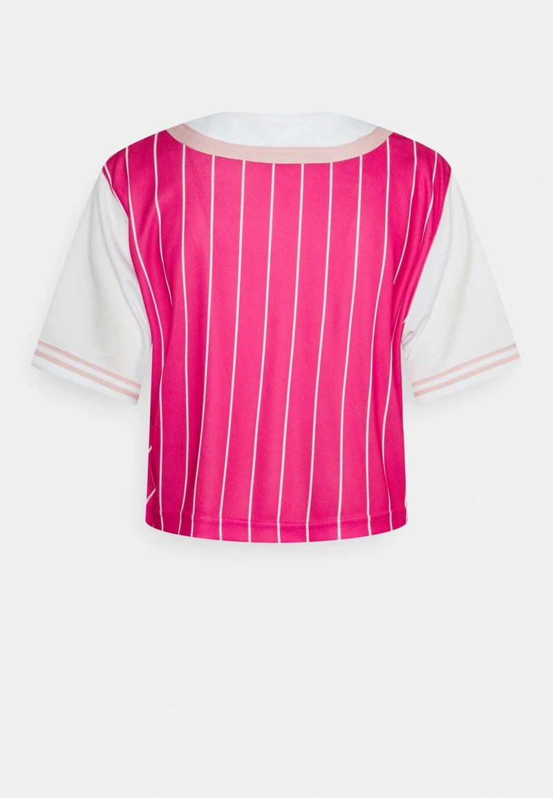 Nuovo π Karl Kani CHEST SIGNATURE PINSTRIPE βΎ BASEBALL - Felpa Con Zip - Pink, Donna π 4 Nuovo π Karl Kani CHEST SIGNATURE PINSTRIPE βΎ BASEBALL - Felpa Con Zip - Pink, Donna π - immagine 2