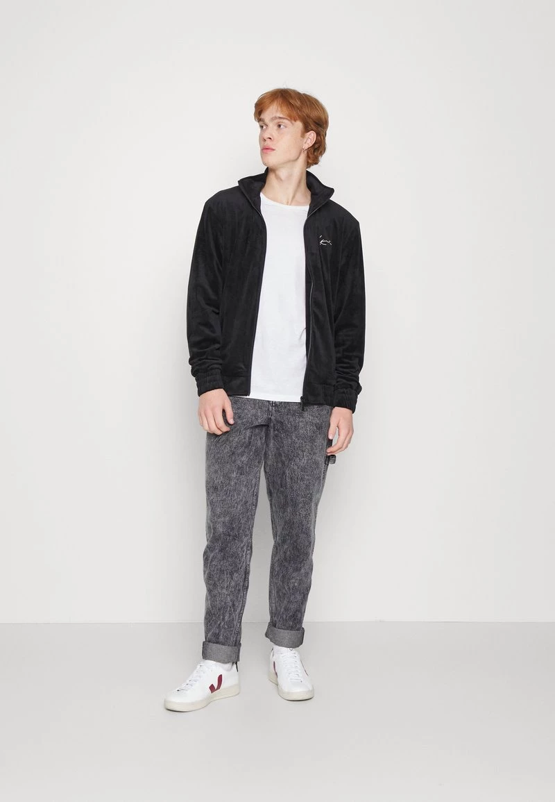 A buon mercato 𧨠Karl Kani RETRO MOON PANTS - π Jeans Baggy - Dark Grey, Uomo π 4 A buon mercato 𧨠Karl Kani RETRO MOON PANTS - π Jeans Baggy - Dark Grey, Uomo π - immagine 2