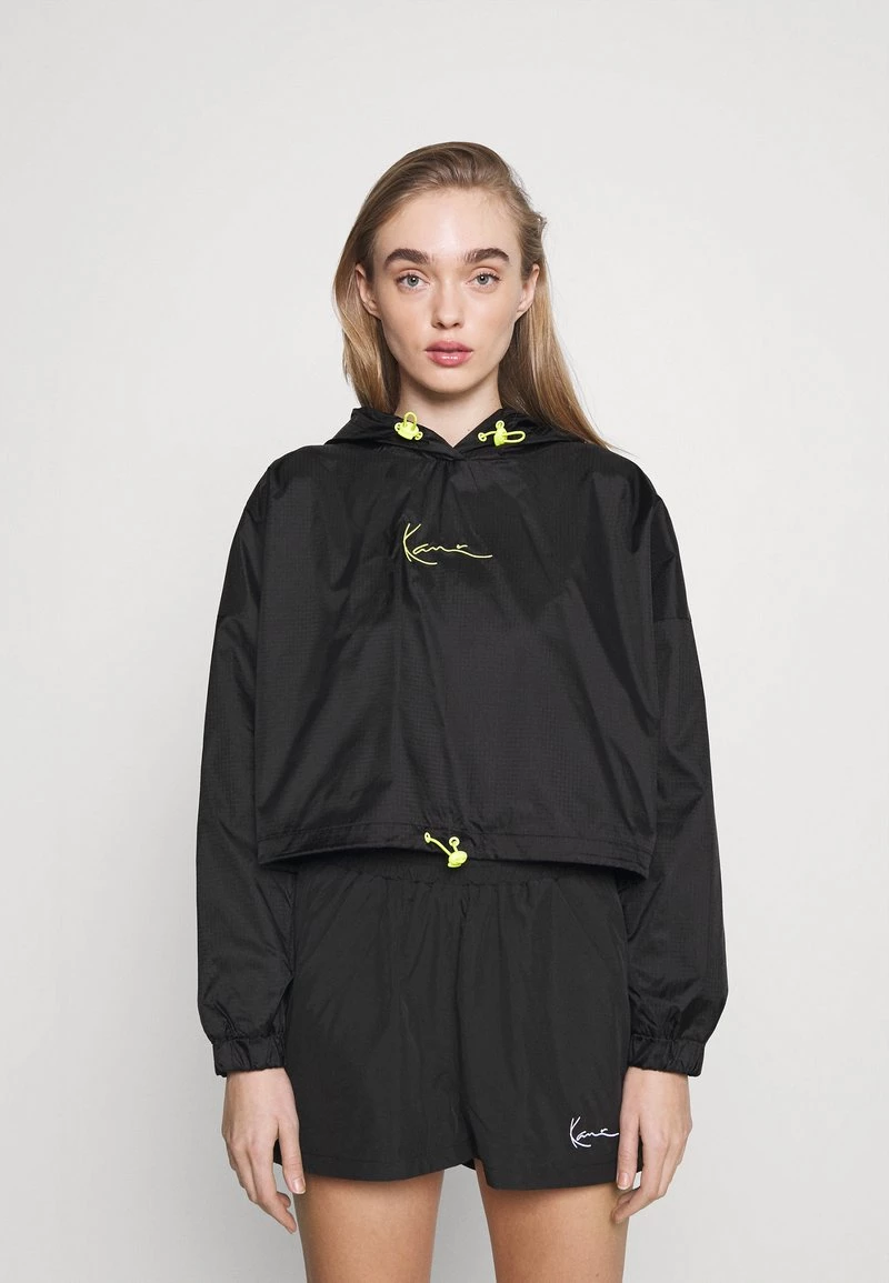 Buono π₯ Karl Kani SMALL SIGNATURE CROPPED HOODIE - Felpa Con Cappuccio - Black, Donna β 3 Buono π₯ Karl Kani SMALL SIGNATURE CROPPED HOODIE - Felpa Con Cappuccio - Black, Donna β
