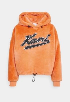 Nuovo di zecca 🛒 Karl Kani VARSITY HOODIE - Felpa In Pile - Orange, Donna 😀 -Sconto Karl Kani in Italia 068c3d855aaf41618d31229fa332613d