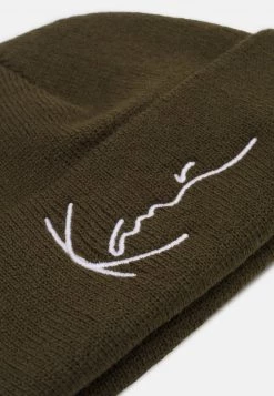 Vendita lampo 🎁 Karl Kani SIGNATURE FISHERMAN BEANIE UNISEX - Berretto - Olive ⌛ -Sconto Karl Kani in Italia 07ed543985d244749610fad5590a135a