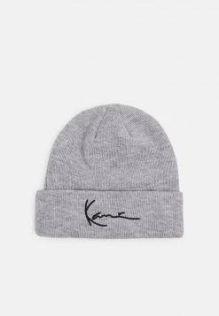 I primi 10 ❤️ Karl Kani SIGNATURE BEANIE UNISEX - Berretto - Grey 💯