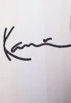 Buono 🧨 Karl Kani SMALL SIGNATURE TIE DYE STRIPE HOODIE UNISEX - Felpa Con Cappuccio - Cream 🤩 -Sconto Karl Kani in Italia 0953243a4bdb4449afc349e33b5b4664