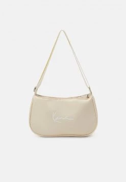Nuovo π Karl Kani SIGNATURE π HANDBAG UNISEX - Borsa A Tracolla - Light Sand π