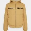 A buon mercato 🛒 Karl Kani RETRO HOODED JACKET UNISEX - Giacca In Similpelle - Sand 🔔