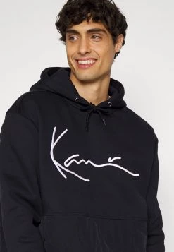 Nuovo di zecca ❤️ Karl Kani SIGNATURE QUILTED BLOCK HOODIE UNISEX - Felpa Con Cappuccio - Black 🛒 -Sconto Karl Kani in Italia 0fd7bcab89164622a832447f1f02f918