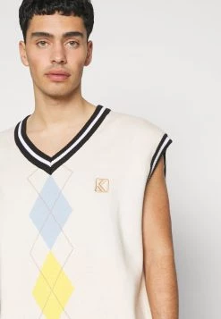 Miglior prezzo 💯 Karl Kani VEST UNISEX - Maglione - Cream 😍 -Sconto Karl Kani in Italia 105f1d9e88464ca3a84dcf016bd10ca1