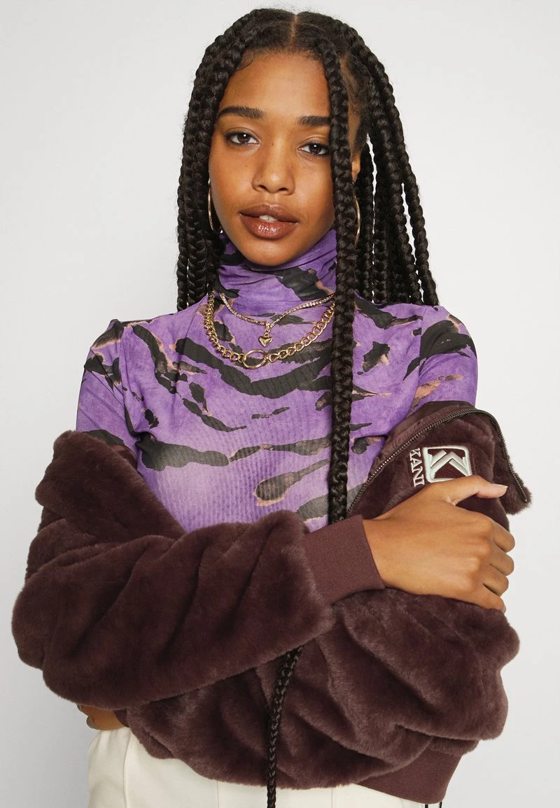 Promo π Karl Kani SIGNATURE JACKET - Giacca In Pile - Brown, Donna π― 6 Promo π Karl Kani SIGNATURE JACKET - Giacca In Pile - Brown, Donna π― - immagine 4