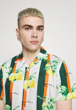 Nuovo ✔️ Karl Kani CHEST SIGNATURE RESORT - Camicia - White, Uomo 👍 -Sconto Karl Kani in Italia 1252a042c9e4431d844c218c829f159d