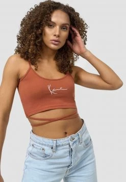 Acquistare 🔥 Karl Kani Top - Rust, Donna 🛒