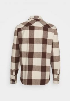 Offerte ⌛ Karl Kani CHEST SIGNATURE UNISEX - Camicia - Cream/brown 🧨 -Sconto Karl Kani in Italia 14ae8624dfa34806b60a72c06cbe285e