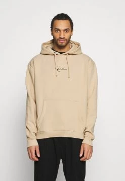 Presa ✨ Karl Kani UNISEX SMALL SIGNATURE HOODY - Felpa Con Cappuccio - Sand 🎁