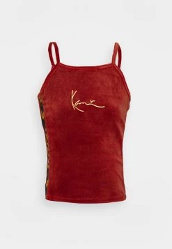 Offerte 💯 Karl Kani SMALL SIGNATURE TAPE - Top - Red, Donna 🎉 -Sconto Karl Kani in Italia 1598ca5c3550466c835e4fb56668521c