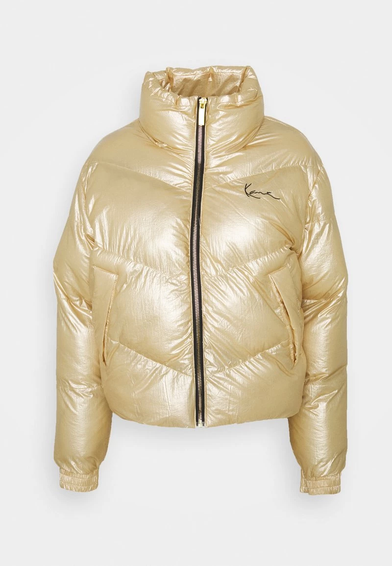 Bilancio ⭐ Karl Kani CHEST SIGNATURE PUFFER JACKET - Giacca Invernale - Gold, Donna ✔️ 7 Bilancio ⭐ Karl Kani CHEST SIGNATURE PUFFER JACKET - Giacca Invernale - Gold, Donna ✔️ - immagine 5