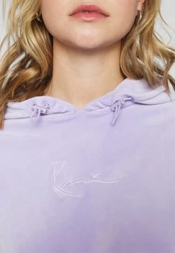 Nuovo di zecca 😉 Karl Kani SMALL SIGNATURE CROP HOODIE - Felpa Con Cappuccio - Lila, Donna 💯 -Sconto Karl Kani in Italia 16574e3bb22149f29be9a519618facbb