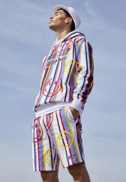 Il più economico 😉 KARL KANI X SMILEY® SIGNATURE STRIPE UNISEX - Shorts - Multicolor 🎉 -Sconto Karl Kani in Italia 180ce59b031948bb98bf1c7c051a70d2