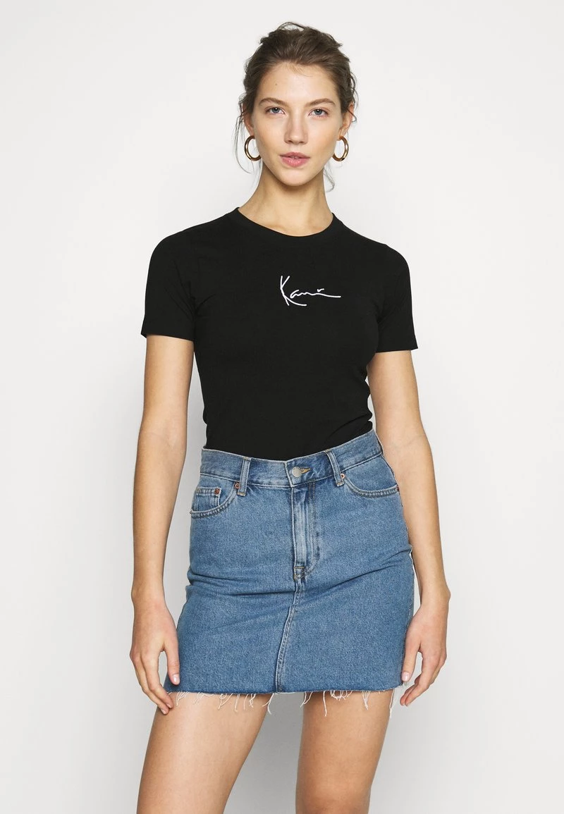 Presa π Karl Kani SMALL SIGNATURE TEE - T-shirt Con Stampa - Black, Donna β¨ 3 Presa π Karl Kani SMALL SIGNATURE TEE - T-shirt Con Stampa - Black, Donna β¨