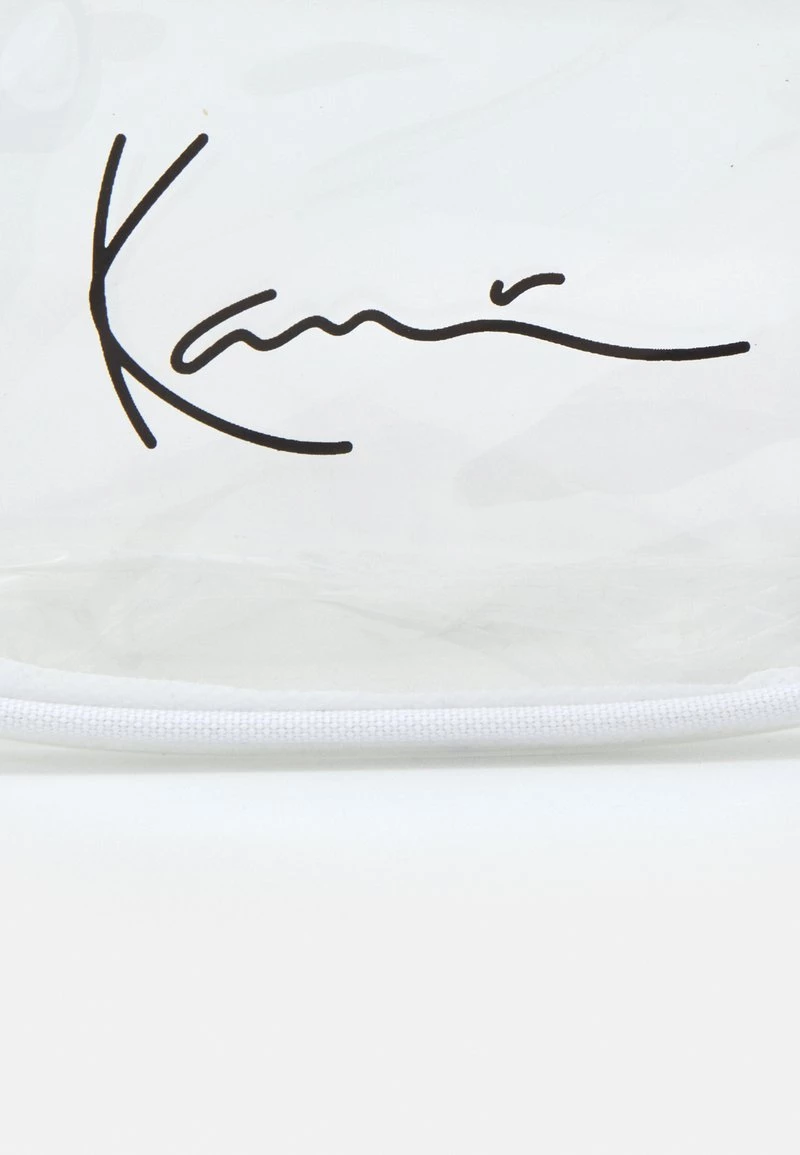 Nuovo di zecca π Karl Kani SIGNATURE TAPE WAIST BAG - Marsupio - Transperent, Uomo π 7 Nuovo di zecca π Karl Kani SIGNATURE TAPE WAIST BAG - Marsupio - Transperent, Uomo π - immagine 5