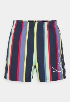 Nuovo π Karl Kani SIGNATURE STRIPE BOARD - Shorts Da Mare - Navi, Uomo π