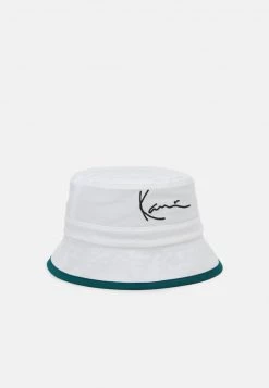 Promo β Karl Kani SIGNATURE REVERSIBLE BUCKET HAT - Cappello - Green/white, Uomo π