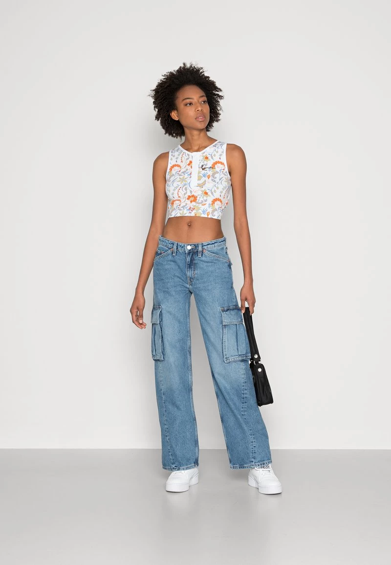 Vendita lampo π Karl Kani CHEST SIGNATURE CROP - Top - Multicolor, Donna β€οΈ 4 Vendita lampo π Karl Kani CHEST SIGNATURE CROP - Top - Multicolor, Donna β€οΈ - immagine 2
