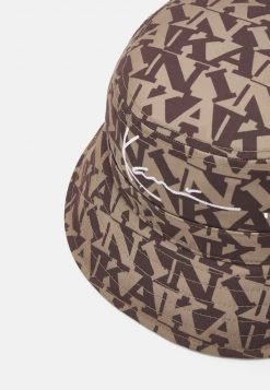 Migliore vendita ✨ Karl Kani SIGNATURE LOGO BUCKET HAT UNISEX - Cappello - Brown 🤩 -Sconto Karl Kani in Italia 236487e274eb4a359e7e8c9f771605b8