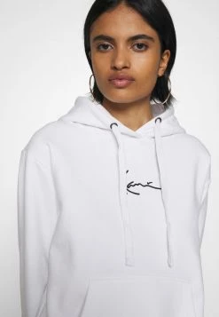 Nuovo di zecca 👏 Karl Kani SMALL SIGNATURE HOODIE - Felpa Con Cappuccio - White, Donna 👏 -Sconto Karl Kani in Italia 26c66de106b240debd75701f9b1f43c5