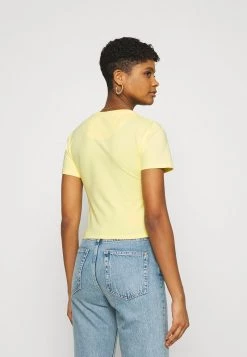 Acquistare 👍 Karl Kani SMALL SIGNATURE SHORT TEE - T-shirt Basic - Yellow, Donna 🤩 -Sconto Karl Kani in Italia 27a7fa58cf864249903de4162bb48170