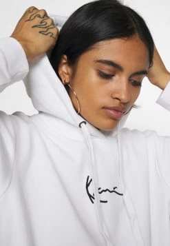 Nuovo di zecca 👏 Karl Kani SMALL SIGNATURE HOODIE - Felpa Con Cappuccio - White, Donna 👏 -Sconto Karl Kani in Italia 27a9fb84eeea429f94f833eb561a6f7e