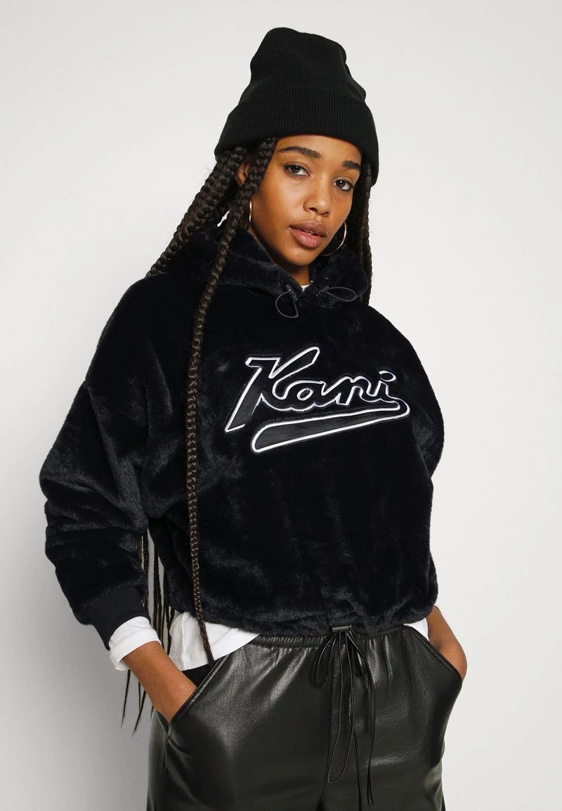 Offerte π Karl Kani VARSITY HOODIE - Felpa Con Cappuccio - Black, Donna π 6 Offerte π Karl Kani VARSITY HOODIE - Felpa Con Cappuccio - Black, Donna π - immagine 4