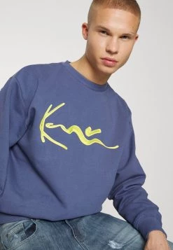 Il più economico 🔔 Karl Kani 3D SIGNATURE CREW UNISEX - Felpa - Blue 👍 -Sconto Karl Kani in Italia 29e2bc539bd44c3ca5994b88850cf016