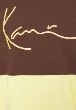 Nuovo ✨ Karl Kani SIGNATURE BLOCK HOODIE UNISEX - Felpa Con Cappuccio - Brown ✔️ -Sconto Karl Kani in Italia 2b1a95ce73c24a23850cd26a35e864fd