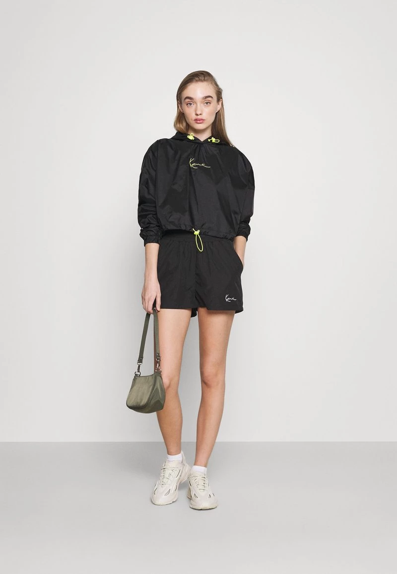 Buono π₯ Karl Kani SMALL SIGNATURE CROPPED HOODIE - Felpa Con Cappuccio - Black, Donna β 4 Buono π₯ Karl Kani SMALL SIGNATURE CROPPED HOODIE - Felpa Con Cappuccio - Black, Donna β - immagine 2