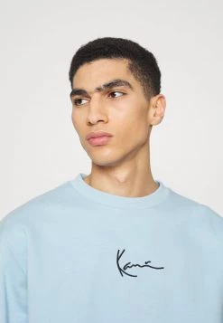 Sconto 👍 Karl Kani SMALL SIGANTURE CREW UNISEX - Felpa - Light Blue ⌛ -Sconto Karl Kani in Italia 307cdf974cdd4c24924b3f56146e144f