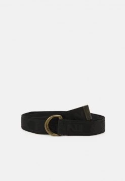 Nuovo 👏 Karl Kani COLLEGE BELT UNISEX - Cintura - Black 💯