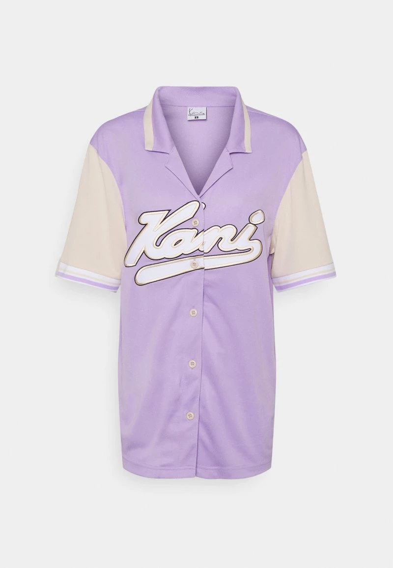Bilancio π₯° Karl Kani VARSITY BLOCK βΎ BASEBALL - T-shirt Con Stampa - Purple, Donna π 4 Bilancio π₯° Karl Kani VARSITY BLOCK βΎ BASEBALL - T-shirt Con Stampa - Purple, Donna π - immagine 2