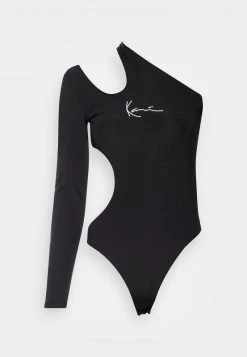 Bilancio 👏 Karl Kani SMALL SIGNATURE CUT OUT BODY - Maglietta A Manica Lunga - Black, Donna 👏 -Sconto Karl Kani in Italia 372ec762ca994af5b32bff3530fccf3f
