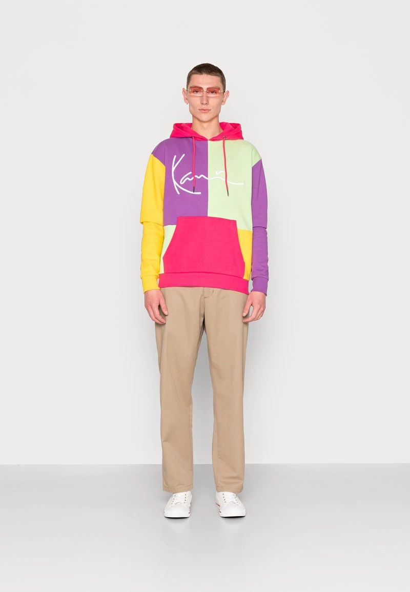 Miglior offerta π Karl Kani UNISEX SIGNATURE BLOCK HOODIE - Felpa - Multicolor π 4 Miglior offerta π Karl Kani UNISEX SIGNATURE BLOCK HOODIE - Felpa - Multicolor π - immagine 2