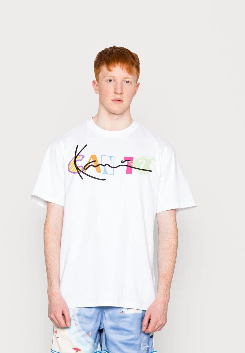 A buon mercato π₯° Karl Kani SIGNATURE PRINT TEE UNISEX - T-shirt Con Stampa - White π₯ 2 A buon mercato π₯° Karl Kani SIGNATURE PRINT TEE UNISEX - T-shirt Con Stampa - White π₯