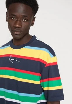 I primi 10 😍 Karl Kani SMALL SIGNATURE STRIPE TEE UNISEX - T-shirt Con Stampa - Navy 🤩 -Sconto Karl Kani in Italia 3a86c826461d45348e83c3411bfd8bde