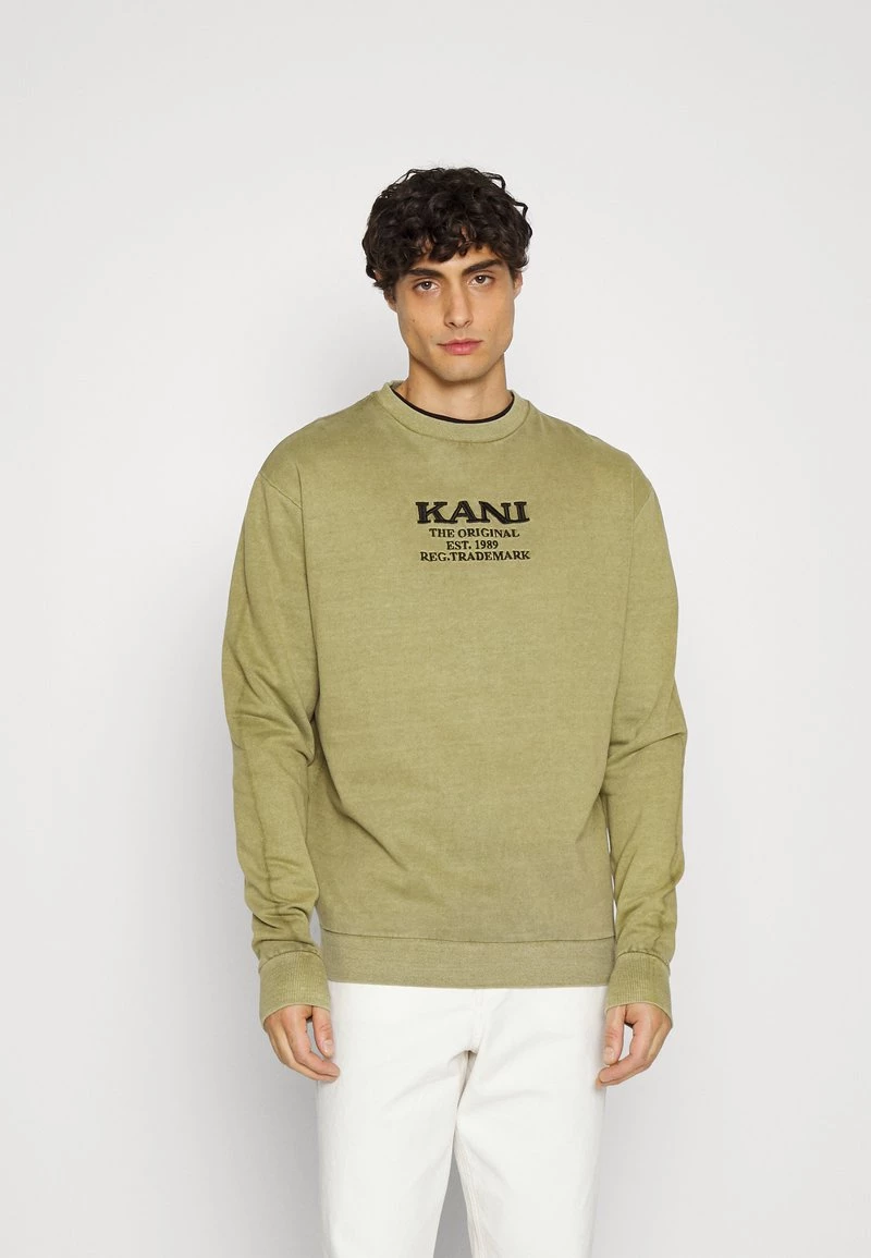 Bilancio β Karl Kani RETRO WASHED CREW UNISEX - Felpa - Dark Green π 3 Bilancio β Karl Kani RETRO WASHED CREW UNISEX - Felpa - Dark Green π