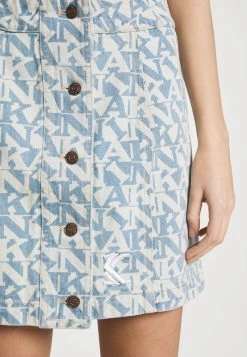 Nuovo di zecca 🔥 Karl Kani 👗 SKIRT - Minigonna - Light Blue, Donna 😀 -Sconto Karl Kani in Italia 400ecdac94f64e68ad1d104f895fc9ac
