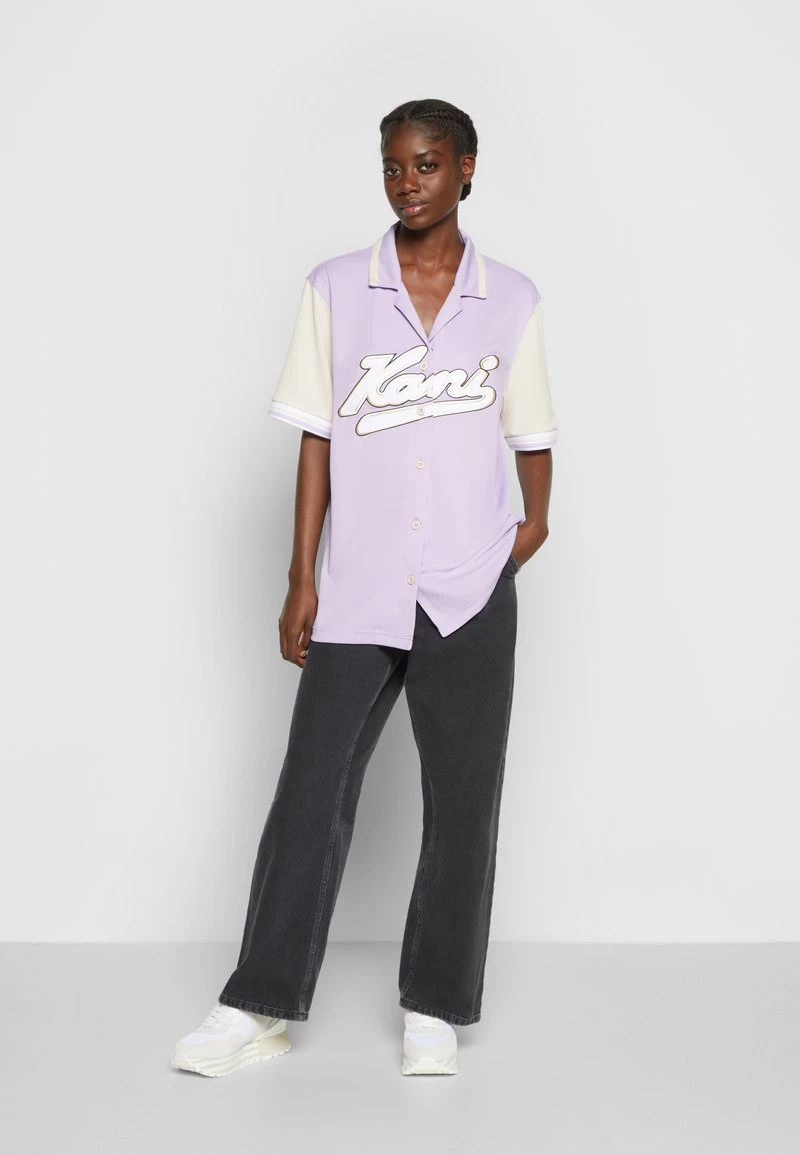 Bilancio π₯° Karl Kani VARSITY BLOCK βΎ BASEBALL - T-shirt Con Stampa - Purple, Donna π 8 Bilancio π₯° Karl Kani VARSITY BLOCK βΎ BASEBALL - T-shirt Con Stampa - Purple, Donna π - immagine 6