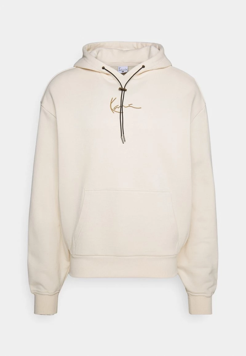 Promo π₯° Karl Kani SMALL SIGNATURE UNISEX - Felpa - Cream π 3 Promo π₯° Karl Kani SMALL SIGNATURE UNISEX - Felpa - Cream π