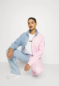 Vendita lampo 😉 Karl Kani ORIGINALS BLOCK JACKET - Giacca Di 👖 Jeans - Rose/blue, Donna 🧨 -Sconto Karl Kani in Italia 42fe23e11b3a4c719a630990e0e5bebe