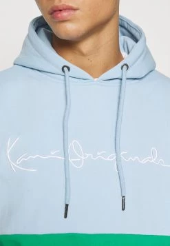 Sconto 🎉 Karl Kani ORIGINALS BLOCK HOODIE UNISEX - Felpa Con Cappuccio - Green ✔️ -Sconto Karl Kani in Italia 434c67455e744d31a7b2ad515151c0b0