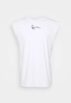 Bilancio 🔔 Karl Kani SMALL SIGNATURE TEE - Top - White, Uomo 😍 -Sconto Karl Kani in Italia 436109abd80f4adfa28bbc4b02e32e7f