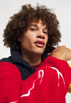 I primi 10 🛒 Karl Kani SIGNATURE BLOCK TEDDY JACKET UNISEX - Giacca In Pile - Navy 😍 -Sconto Karl Kani in Italia 4d1d4bec5382423e80ee63271d7df7a9