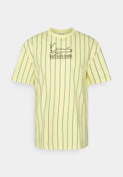 Sconto π Karl Kani SIGNATURE UNISEX TEE - T-shirt Con Stampa - Yellow π§¨