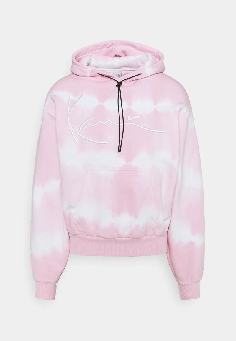 Promo π Karl Kani SIGNATURE TIP DYE HOODIE UNISEX - Felpa Con Zip - Rose π 8 Promo π Karl Kani SIGNATURE TIP DYE HOODIE UNISEX - Felpa Con Zip - Rose π - immagine 6